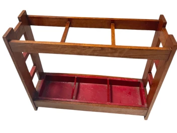 Art Deco Modernist Umbrella Stand by P.E.L. Izeren for De Genneper Molen, 1920s